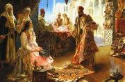 Arab or Arabic people and life. Orientalism oil paintings  260 unknow artist
